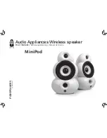 PodSpeakers MiniPod Bluetooth User Manual preview