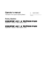 Предварительный просмотр 1 страницы Poettinger EUROTOP 421 A TOPTECH PLUS Operator'S Manual