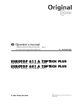 Poettinger EUROTOP 611 A TOPTECH PLUS Operator'S Manual предпросмотр