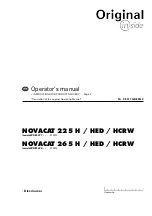 Предварительный просмотр 1 страницы Poettinger NOVACAT 225 H Operator'S Manual