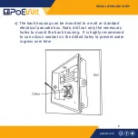 Preview for 6 page of PoeWit WP-4 Quick Start Manual