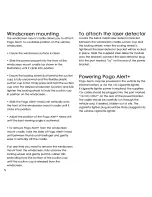 Preview for 8 page of Pogo Alert+ Operating Instructions Manual