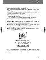 Preview for 39 page of Pogo Radio YourWay PRY900M2 User Manual