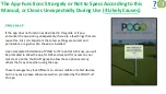 Preview for 70 page of Pogo Turf Pro System Manual