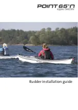 Preview for 1 page of Point 65 Rudder Installation Manual