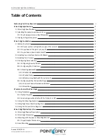 Preview for 3 page of Point Grey Flea3 GigE Technical Reference