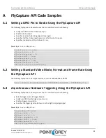 Preview for 98 page of Point Grey Flea3 GigE Technical Reference