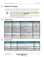 Preview for 110 page of Point Grey Flea3 GigE Technical Reference