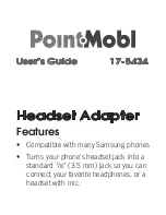 Point-Mobi 17-5434 User Manual предпросмотр