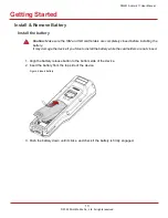 Preview for 14 page of Point Mobile P351G3223BJE0C User Manual