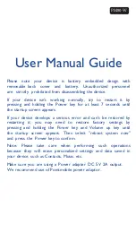 Point Mobile PM80-W User'S Manual Manual preview