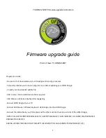 Preview for 1 page of Point of View TV-HDMI-200BT Firmware Upgrade Manual