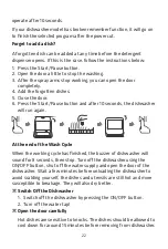 Preview for 22 page of point PTDW1 User Manual