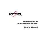 Pointmaker PVI-65 User Manual preview