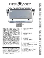 Poison Spyder TrailGate TJ Installation Instructions предпросмотр