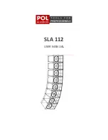 POL-AUDIO SLA 112 User Manual preview