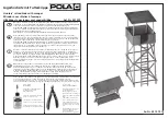 Preview for 1 page of POLA G Hunters' raised hide with manger Quick Start Manual