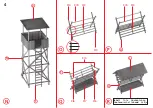 Preview for 4 page of POLA G Hunters' raised hide with manger Quick Start Manual