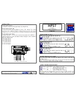 Предварительный просмотр 1 страницы POLA HP37 Handbook