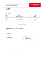 Preview for 5 page of Polanik SR-18 Technical Specifications And Assembly Manual