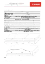 Preview for 4 page of Polanik W-536-S Technical Specification Instruction Manual