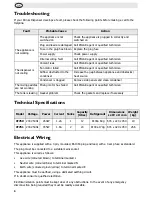 Preview for 10 page of Polar Air CF760 Instruction Manual