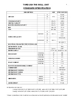 Preview for 5 page of Polar Air PTTW-10-EC+EH Series Engineering Manual