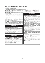 Preview for 5 page of Polar Air VTAC Installation, Operation & Service Manual