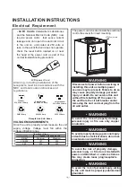 Preview for 6 page of Polar Air VTAC Installation, Operation & Service Manual