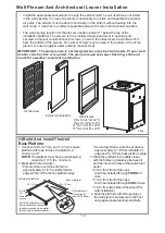 Preview for 11 page of Polar Air VTAC Installation, Operation & Service Manual