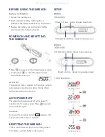 Предварительный просмотр 4 страницы Polar Electro 7614-0020 Instruction Manual