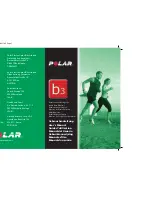 Polar Electro b3 User Manual preview