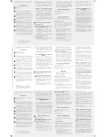 Preview for 2 page of Polar Electro Cadence Sensor Operating Instructions