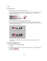 Preview for 28 page of Polar Electro Cardio GX User Manual