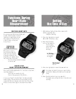 Предварительный просмотр 5 страницы Polar Electro Heartwatch User Manual