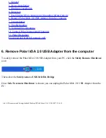 Предварительный просмотр 20 страницы Polar Electro IrDA USB 2.0 User Manual