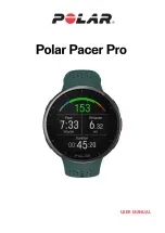 Polar Electro Pacer Pro User Manual предпросмотр