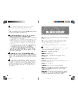 Предварительный просмотр 23 страницы Polar Electro Polar Protrainer XT User Manual