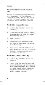 Preview for 4 page of Polar Electro s3 Stride Sensor User Manual