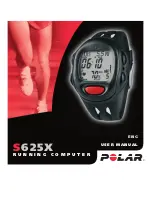 Preview for 1 page of Polar Electro S625X User Manual