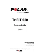 Polar Electro TriFIT 620 Setup Manual preview