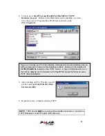 Preview for 20 page of Polar Electro TriFIT 620 Setup Manual