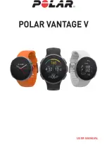 Polar Electro VANTAGE V User Manual preview