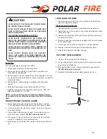 Preview for 10 page of Polar Fire PFPM-5210 Assembly Instructions And Parts Diagrams