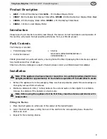 Предварительный просмотр 3 страницы Polar Refrigeration CB507 Instruction Manual
