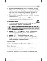 Preview for 3 page of Polar Refrigeration CC611 Instruction Manual