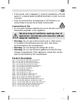 Preview for 3 page of Polar Refrigeration CC663 Instruction Manual