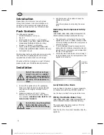 Предварительный просмотр 4 страницы Polar Refrigeration CC663 Instruction Manual