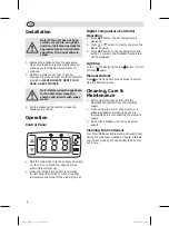 Preview for 4 page of Polar Refrigeration CD239 Instruction Manual