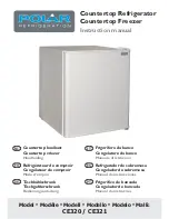 Preview for 1 page of Polar Refrigeration CE320 Instruction Manual